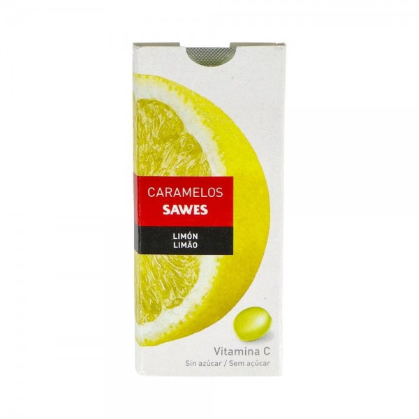 Sawes Caramelos Balsamicos S/Azucar Limon Vit C Blister 22 G