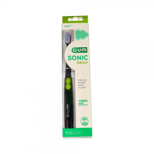 Cepillo Electrico Gum Sonic Daily Negro
