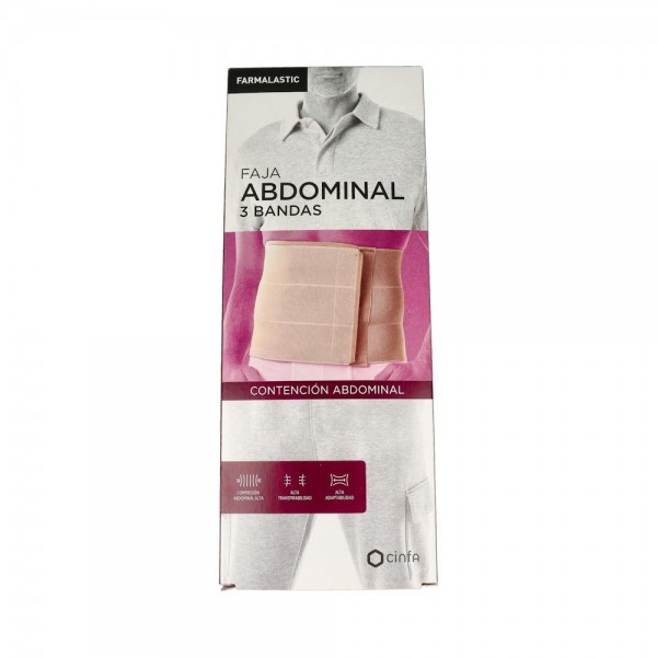 Cinfa Faja Abdominal 3 Bandas Tg
