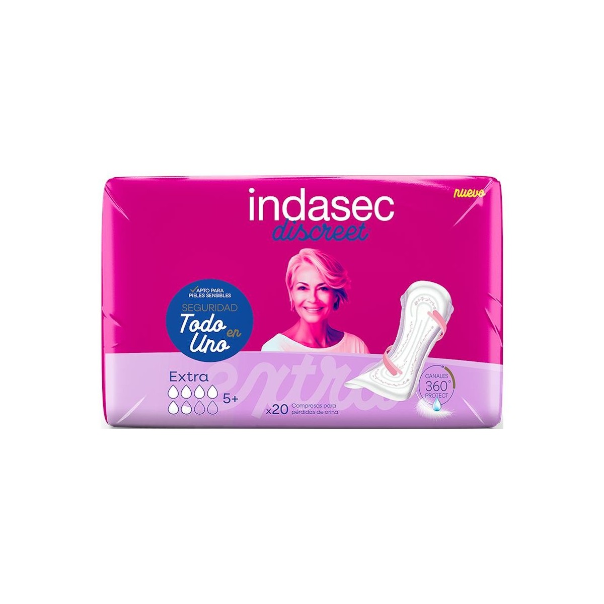 Indasec Discreet Extra B20
