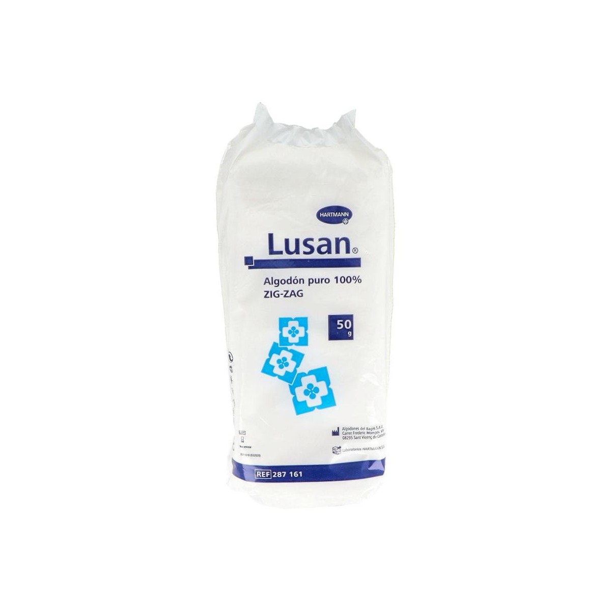 Algodon Lusan Zig-Zag Puro 50 Gr