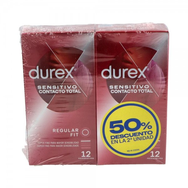 Profilactico Durex Duplo Se Cont Total 12 U