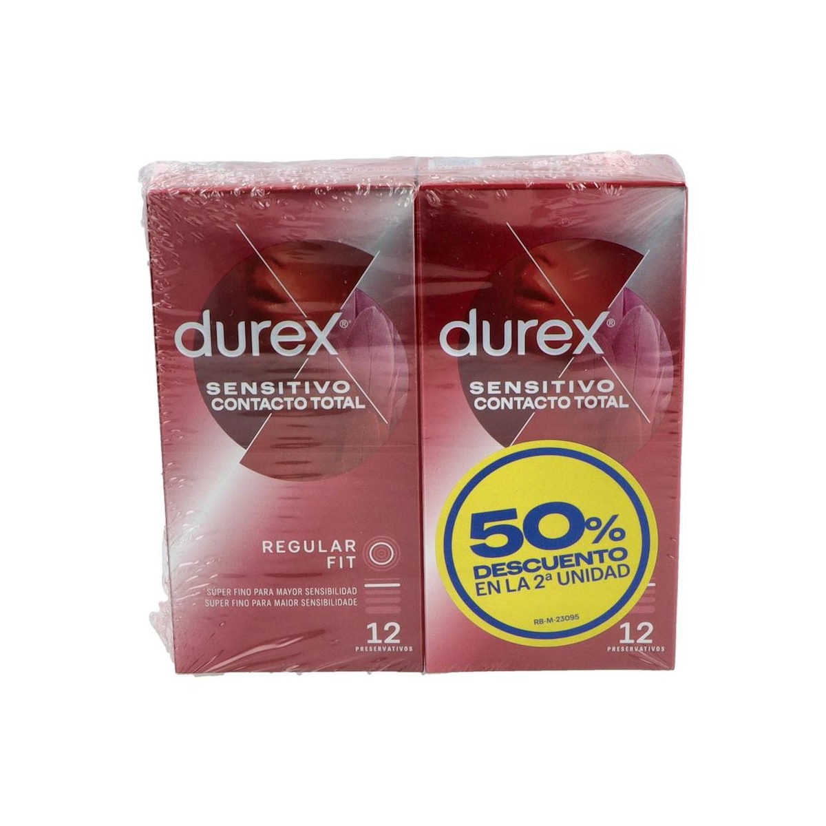 Profilactico Durex Duplo Se Cont Total 12 U