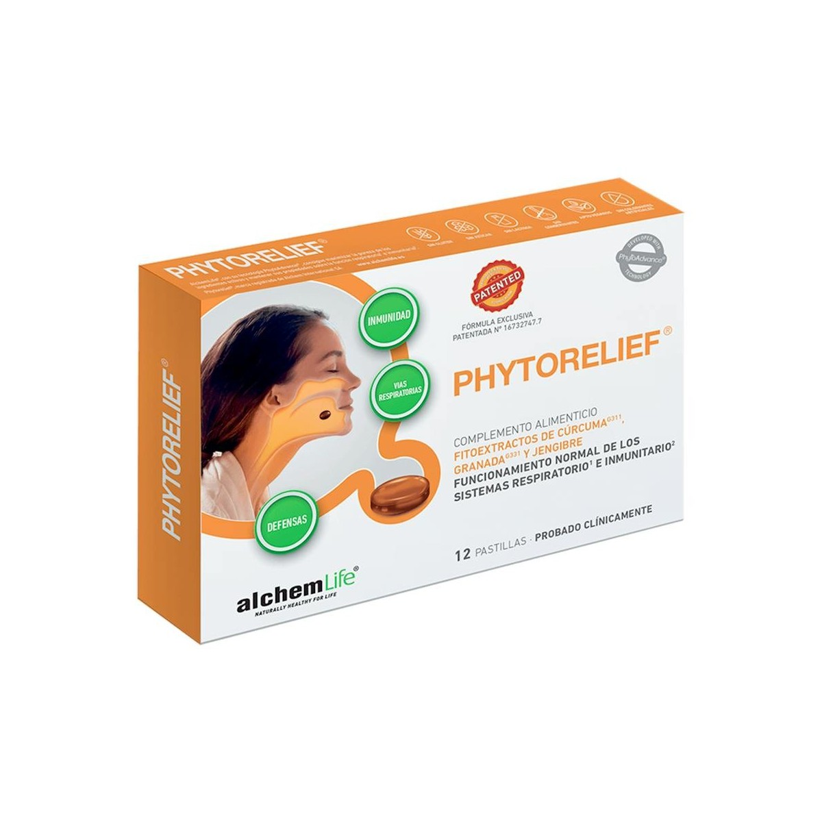 Phytorelief - Cc 12 Pastillas