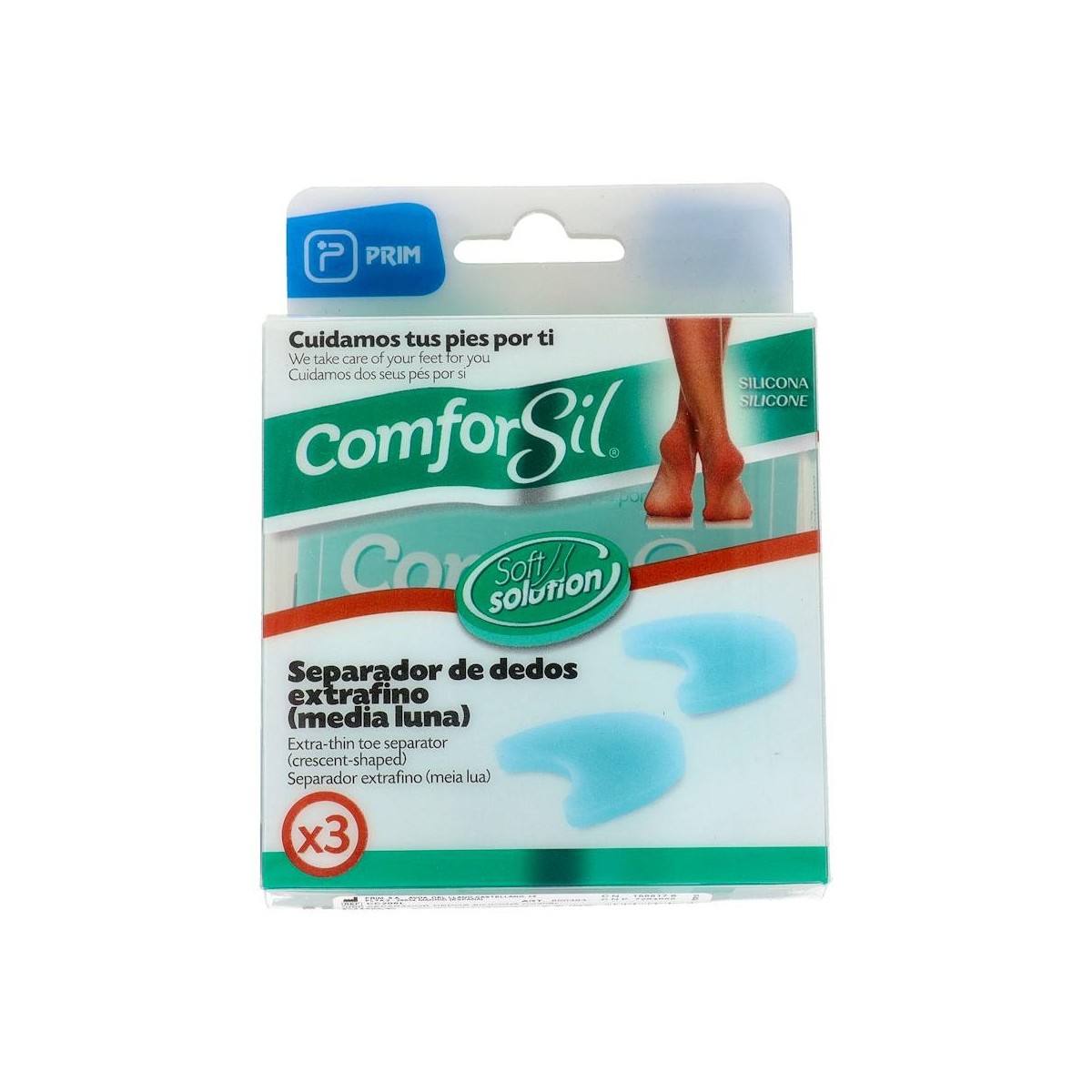 Separadedos Comfors E-F G Prim 2U Cc206 3 Unid