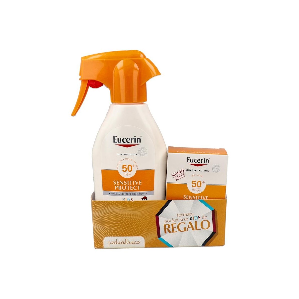 Eucerin Pack Trigger Infantil Fps 50 + 300 Ml