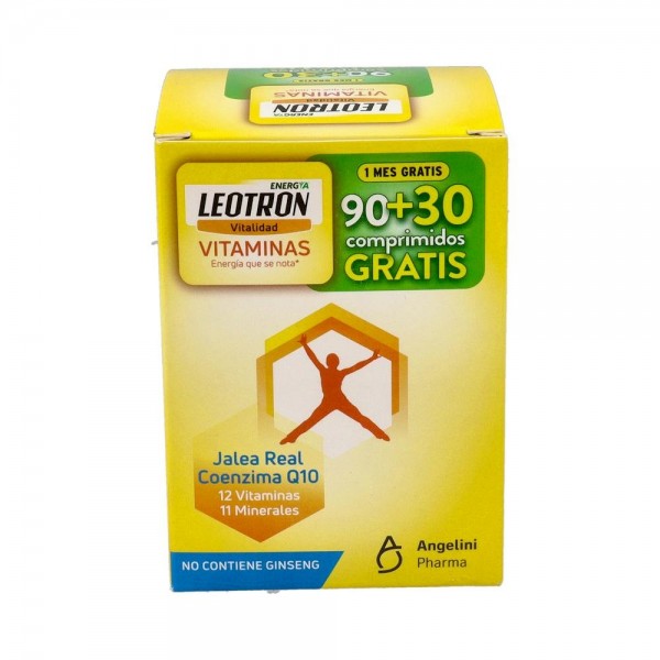 Leotron Vitaminas 90+30 Caps