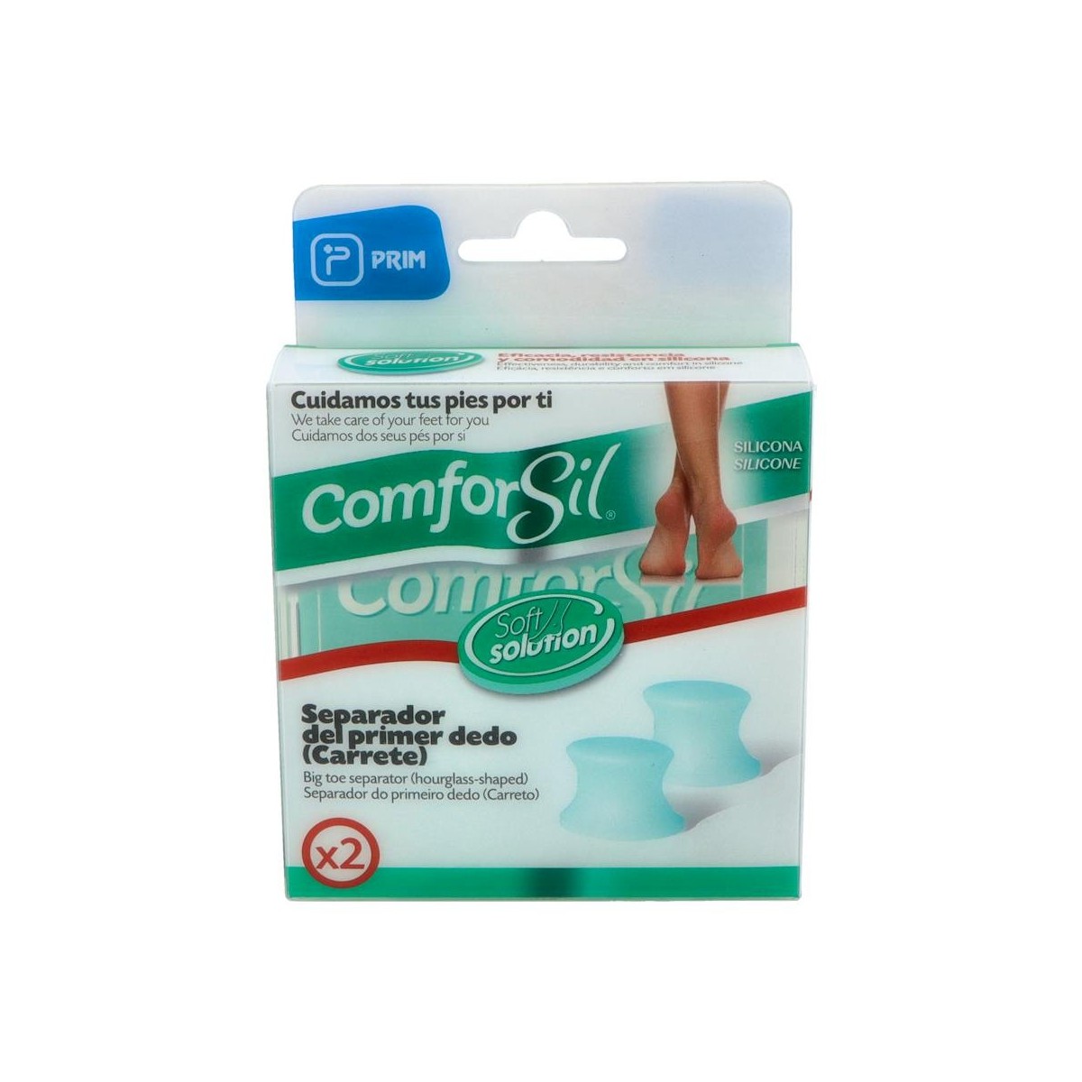 Separadedos Comfors Grues Gd Prim Cc218 2 Unid