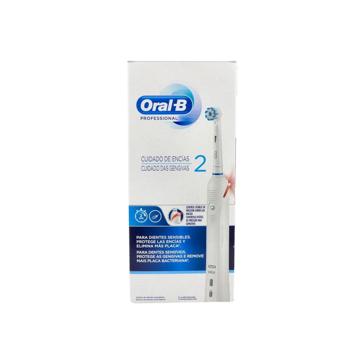 Cepillo Elec Oral-B Pro 2 Cuidado Encias