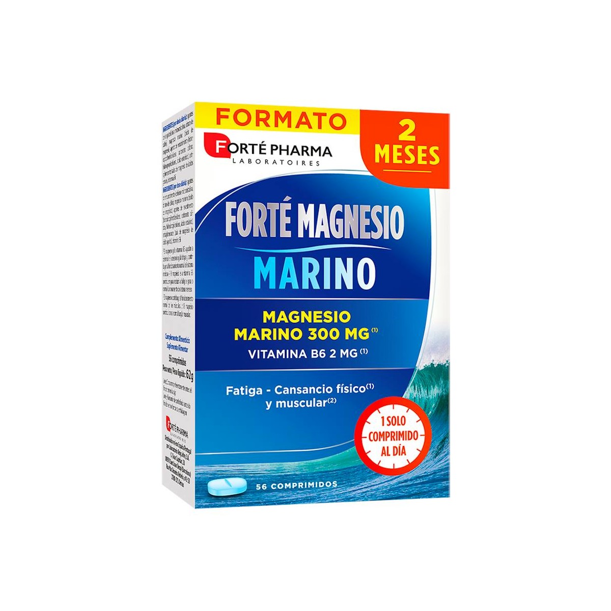 Forté Magnesio Marino 300 56 Comp