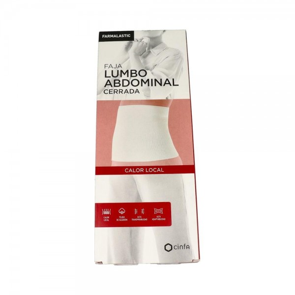 Faja Farmalastic Algodon Tubular Blanca T 3 95-115